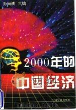 2000年的中国经济 1996 PDF电子版封面 7800872122 孙尚清主编