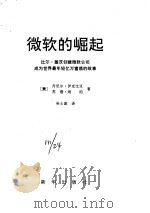 微软的崛起 比尔·盖茨创建微软公司成为世界最年轻亿万富翁的故事 1996 PDF电子版封面 7501131392 (美)丹尼尔·伊克比亚,(美)苏珊·纳珀著;吴士嘉译