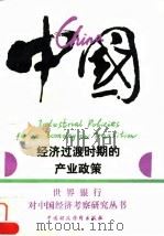 中国 经济过渡时期的产业政策 1992 PDF电子版封面 7500517238 世界银行经济考察团,国务院发展研究中心编