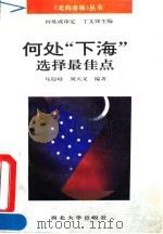 何处“下海” 选择最佳点 1993 PDF电子版封面 7560404308 马险峰,刘天义编著