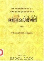 藏族社会历史调查 4 1989 PDF电子版封面 7223002719 西藏社会历史调查资料丛刊编辑组编