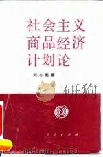 社会主义商品经济计划论 1992 PDF电子版封面 7010011516 刘志彪著