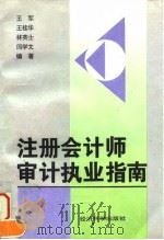 注册会计师审计执业指南（1996 PDF版）