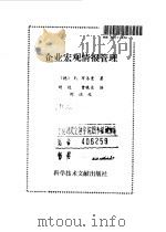 企业宏观情报管理   1992  PDF电子版封面  7502317767  （德）布洛曼（Bromann，Peter）著；刘 达，曾晓东 