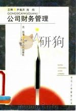 公司财务管理 1995 PDF电子版封面 7208020590 沈熙著