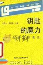 钥匙的魔力 企业道德概论 1991 PDF电子版封面 7562904596 龙静云,乔洪武主编
