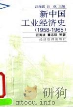 新中国工业经济史 1958-1965 1995 PDF电子版封面 7801180801 汪海波,董志凯等著;汪海波,吕政主编