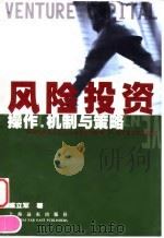 风险投资 操作·机制与策略 1999 PDF电子版封面 7806139346 盛立军著