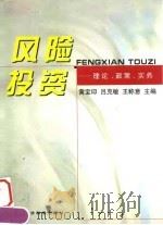 风险投资 理论、政策、实务 1999 PDF电子版封面 7505819437 黄宝印等主编
