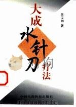 大成水针刀疗法   1998  PDF电子版封面  7506719282  吴汉卿著 