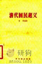 清代回民起义 1957 PDF电子版封面 11076·84 林干编著