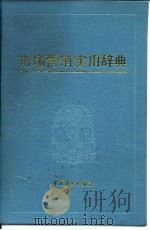 市场营销实用辞典 1989 PDF电子版封面 7504404179 彭星闾主编