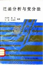 泛函分析与变分法 1993 PDF电子版封面 7312004911 苏家铎等编著