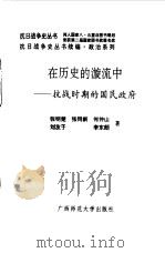 在历史的漩涡中  抗日时期的国民政府（1996.11 PDF版）