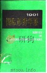 国际形势年鉴 1991 1991 PDF电子版封面 7500003250 上海国际问题研究所编