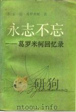 永志不忘  葛罗米柯回忆录  上   1989  PDF电子版封面  7501201307  （苏）葛罗米柯（Громыко，А.А.）著；伊吾译 