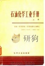 石油化学工业手册 下 石油化学合成的最终产品 1970 PDF电子版封面 (日)安东新午等编纂
