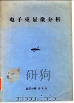 电子束显微分析 1977 PDF电子版封面 (美)D.R.彼曼 J.A.伊塞思