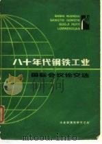 八十年代钢铁工业 国际会议论文选（ PDF版）