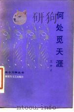 何处觅天涯   1984  PDF电子版封面  10137·85  王中才著 