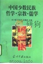 中国少数民族哲学·宗教·儒学 1995 PDF电子版封面 7800924297 肖万源等主编