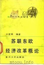 苏联东欧经济改革概论（1989 PDF版）