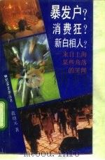 暴发户?消费狂?新白相人?  来自上海某些角落的见闻（1992 PDF版）
