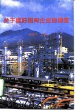 关于搞好国有企业的调查  全国地方政协经济委员会第二次工作会议专辑（1995 PDF版）