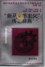 “新马克思主义”传记辞典   1990  PDF电子版封面  7536613792  （美）罗伯特·戈尔曼编；赵培杰等译 
