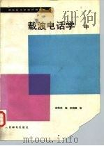 载波电话学 中 1990 PDF电子版封面 7115042381 胡秀英编