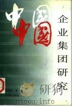 中国企业集团研究 1996 PDF电子版封面 7806290613 迟树功著
