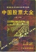 中国股票大全  普通投资者的选股词典（1997 PDF版）