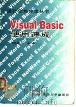 Visual Basic使用速成 1995 PDF电子版封面 7302019835 沈纪新,江英编