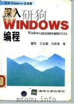 深入Windows编程 Windows加密及压缩软件编程技巧与方法 1994 PDF电子版封面 7302016739 雷军等著