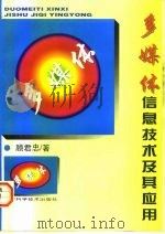 多媒体信息技术及其应用 1997 PDF电子版封面 7538125221 顾君忠著