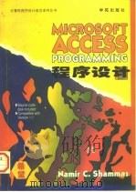 Microsoft Access程序设计（1994 PDF版）