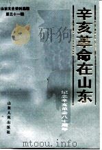山东文史资料选辑 第31辑 辛亥革命在山东 纪念辛亥革命八十周年 1991 PDF电子版封面 7209009957 山东省政协文史资料委员会编