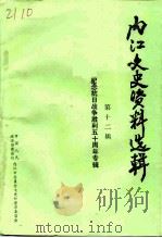 内江文史资料选辑  第12辑  纪念抗日战争胜利五十周年专辑（1995 PDF版）