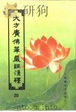大方广佛华严经序浅释  20（ PDF版）