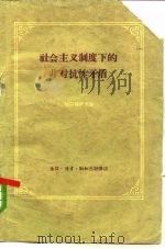 社会主义制度下的非对抗性矛盾   1959  PDF电子版封面  2002·124  （苏）切尔特柯夫，В.П.著；汝信，杨宇译 