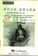 农村公社、改革与革命 村社传统与俄国现代化之路 1996 PDF电子版封面 7801091035 金雁,卞悟著