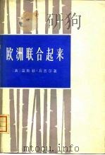 欧洲联合起来 1947年-1948年的讲演集 1977 PDF电子版封面 3017·204 (英)丘吉尔著;商务印书馆翻译组译