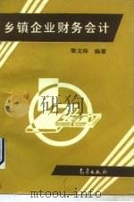 乡镇企业财务会计 1993 PDF电子版封面 7502911677 黎文珠编著