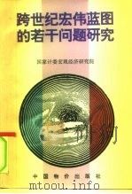 跨世纪宏伟蓝图的若干问题研究 1996 PDF电子版封面 7800706435 国家计委宏观经济研究院编