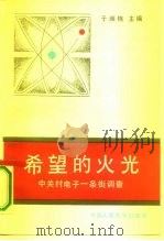希望的火光 中关村电子一条街调查 1988 PDF电子版封面 7300003303 于维栋主编
