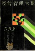 经营管理大系  实例卷（1990 PDF版）