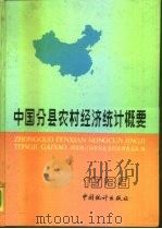 中国分县农村经济统计概要  1989   1991  PDF电子版封面  7503705434  国家统计局农村社会经济调查总队编 