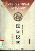 国际汉学 第1期 1995 PDF电子版封面 7100017823 《国际汉学》编委会编