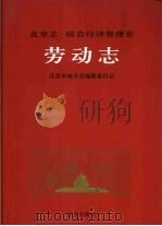 北京志  34  综合经济管理卷  劳动志   1999  PDF电子版封面  7200036196  北京市地方志编纂委员会编 