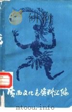 广西文化志资料汇编 第1辑 1987 PDF电子版封面 《广西通志·文化志》第二编辑室